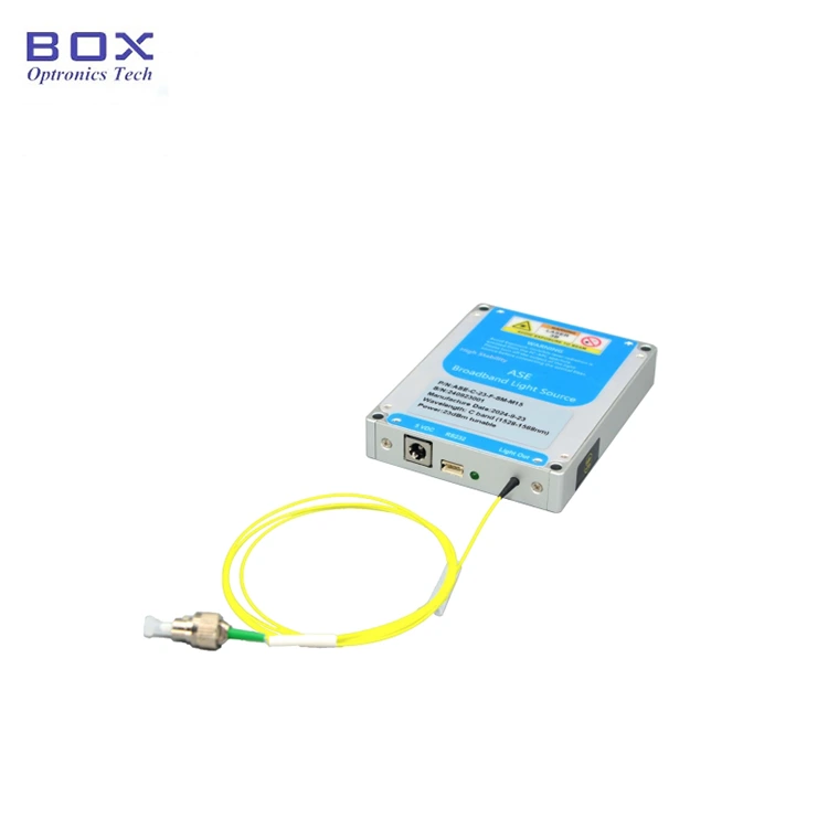 C-band lage vlakheid ASE breedbandlichtbron C-band lage vlakheid ASE breedbandlichtbron